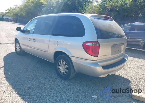 2007 Chrysler Town & Country Touring из США, поврежденный, VIN 2A4GP54L67R136381